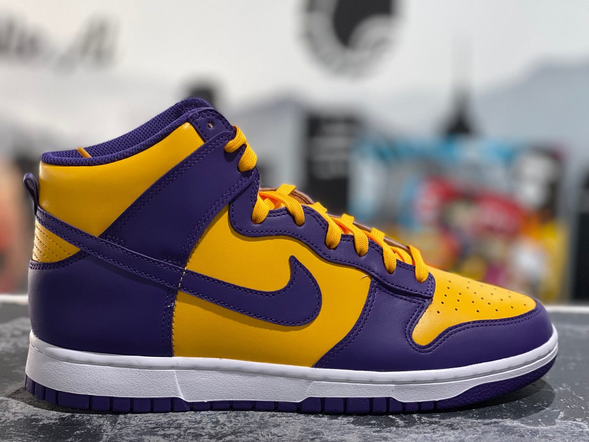 Nike Dunk High Lakers – Heart and Sole Sneaker Boutique Hsv