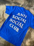 Anti Social Social Club x Case Study Flag Blue Tee