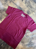 Purple Tyrant Well Connected Tee Maroon White