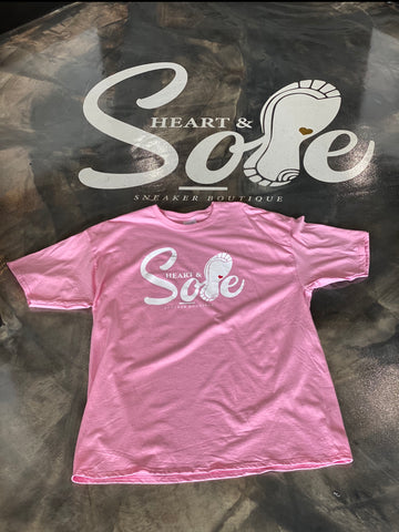 Heart and Sole Pink Tee