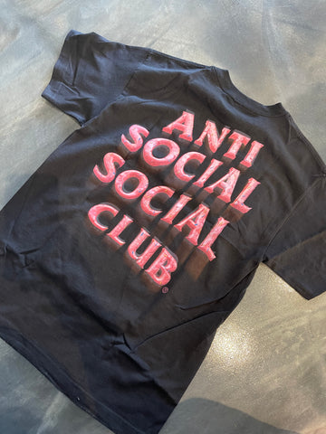 Anti Social Social Club Sprinkling Tears Black Tee
