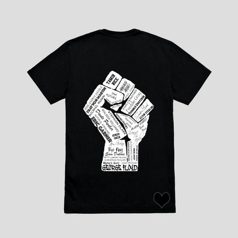 Heart and Sole Black Power Tee