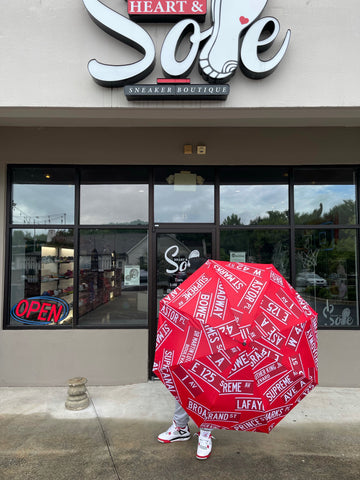 Supreme x ShedRain Street Signs Umbrella – Heart and Sole Sneaker