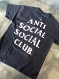 Anti Social Social Club x Case Study Flag Black Tee