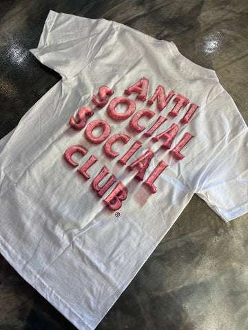 Anti Social Social Club Sprinkling Tears White